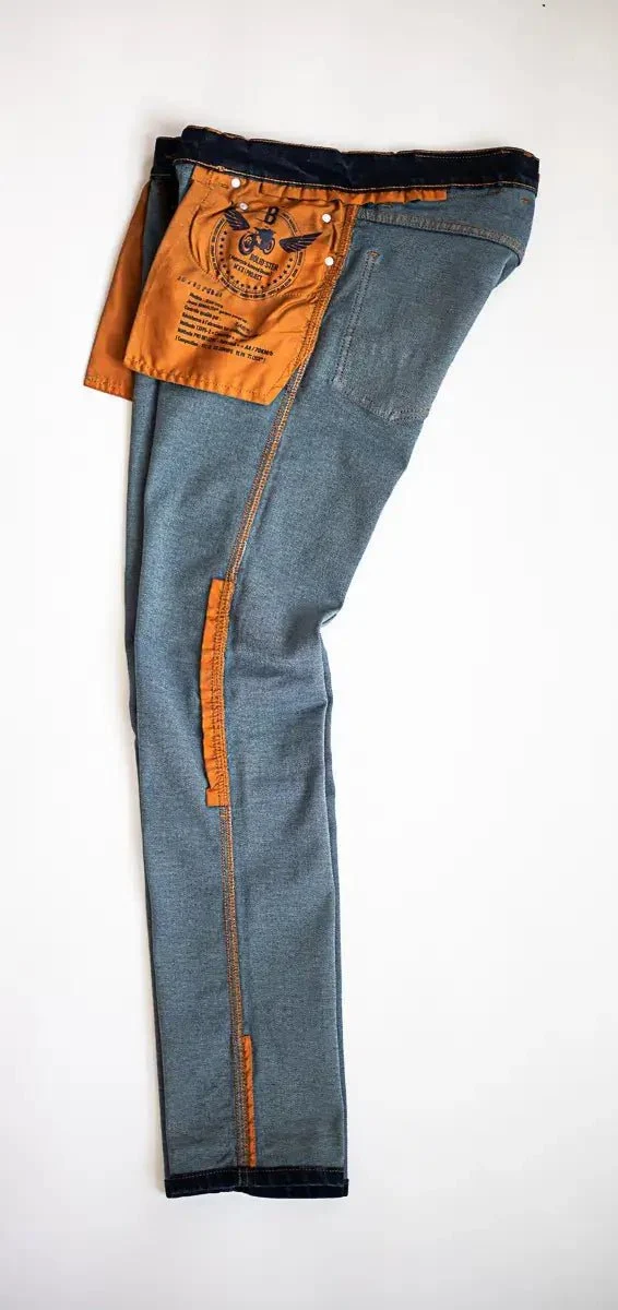 Jean Moto Homme JEAN’STER INDIGO ARMALITH® – Certifié AAA, Fabriqué en France