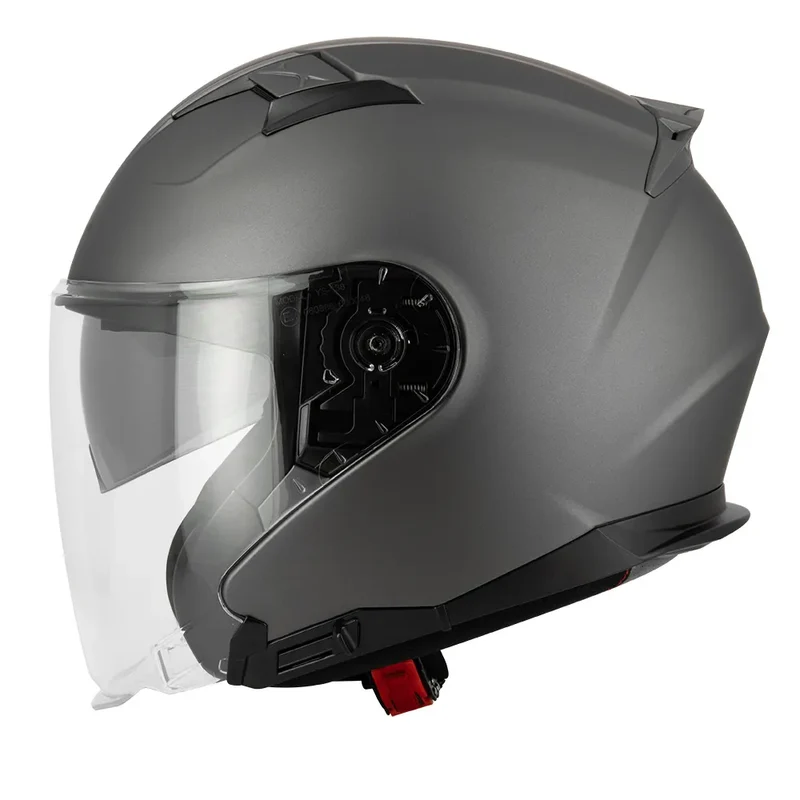 Casque moto Jet Gris Mat | S771 BLAKE