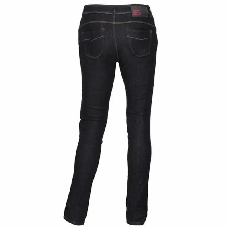 Jean Moto Femme homologué Lina™- Roulez libre, restez féminine.