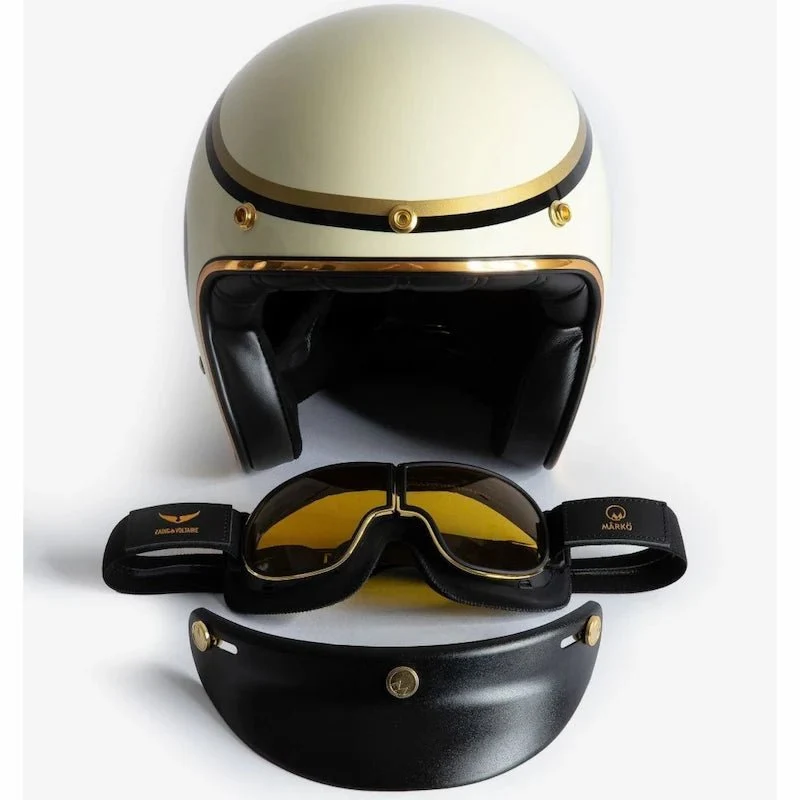 Casque Jet The Classic “RIDE YOUR MIND” – Édition Zadig&Voltaire x Mârkö