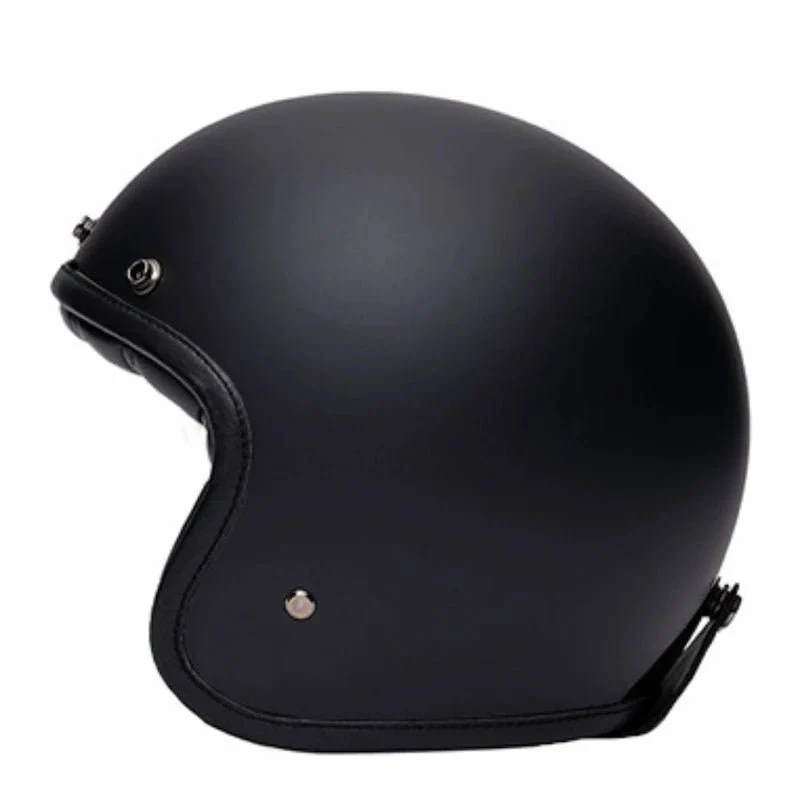 Casque Jet Vintage THE CLASSIC – Triple Black | Marko