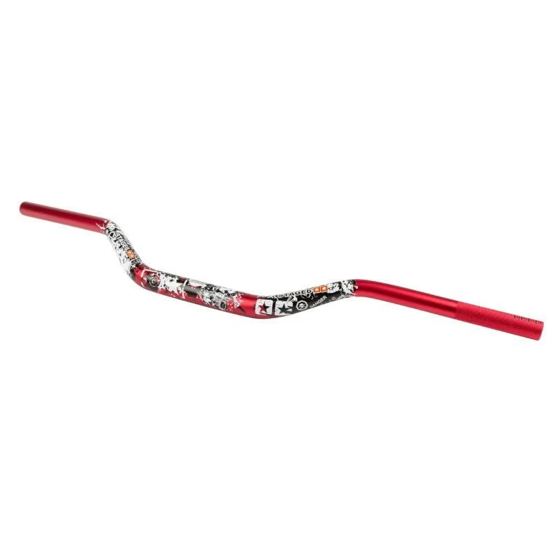 Guidon Fatbar Rouge 28,6mm - Confort & Performance