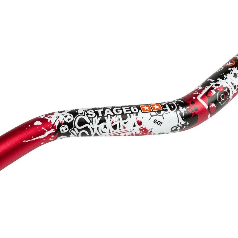 Guidon Fatbar Rouge 28,6mm - Confort & Performance