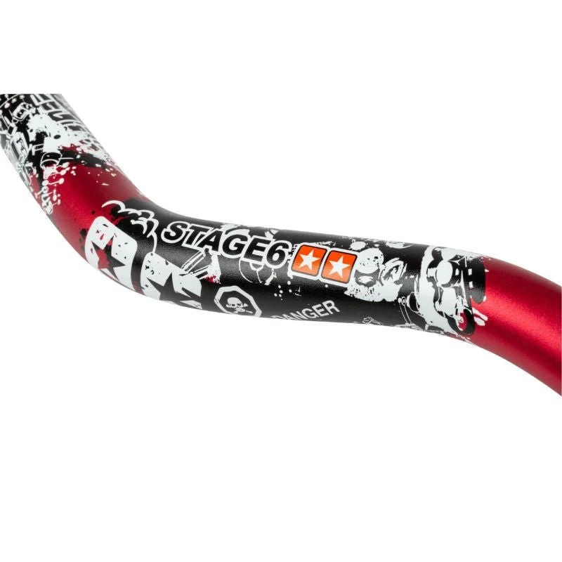 Guidon Fatbar Rouge 28,6mm - Confort & Performance