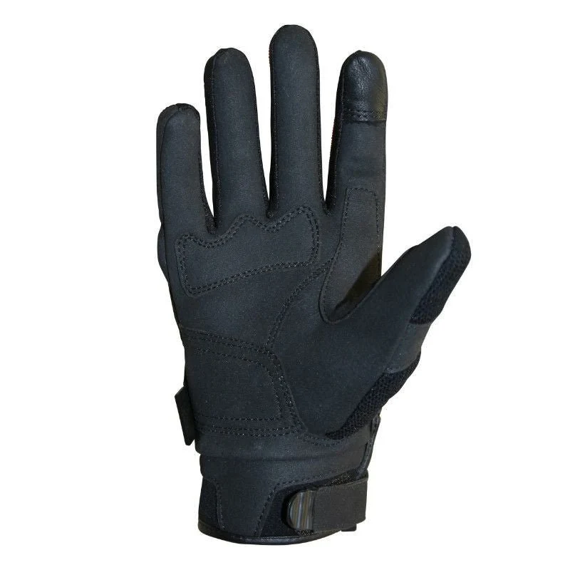Gants Moto cross rouge et noir - Coqué & Homologué