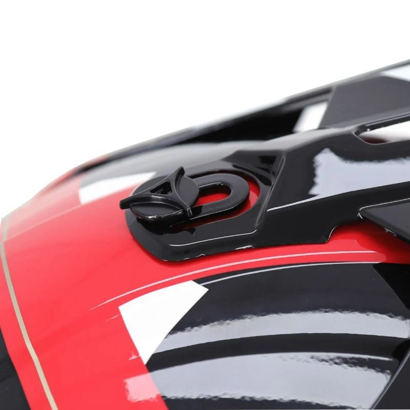Casque Moto Cross Adulte Progrip 3080 Spirits – Rouge/Noir