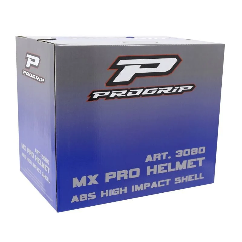 Casque Moto Cross Adulte Progrip 3080 Spirits – Rouge/Noir