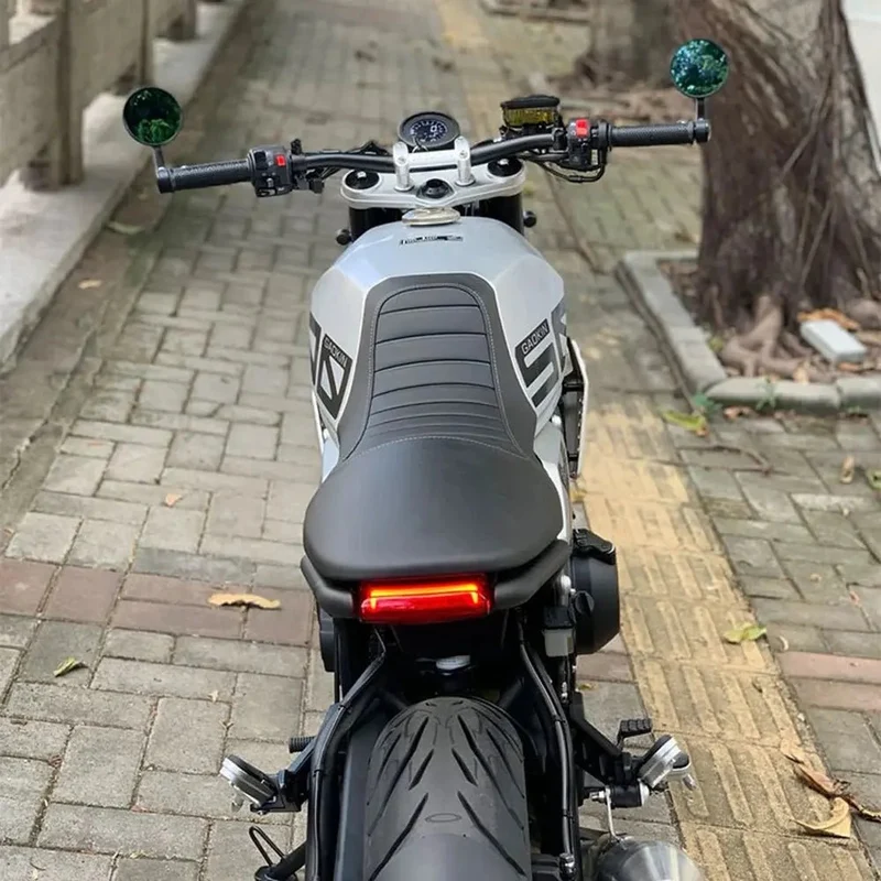 Guidon Moto Alu 28mm Plat - Confort et Style Cafe Racer