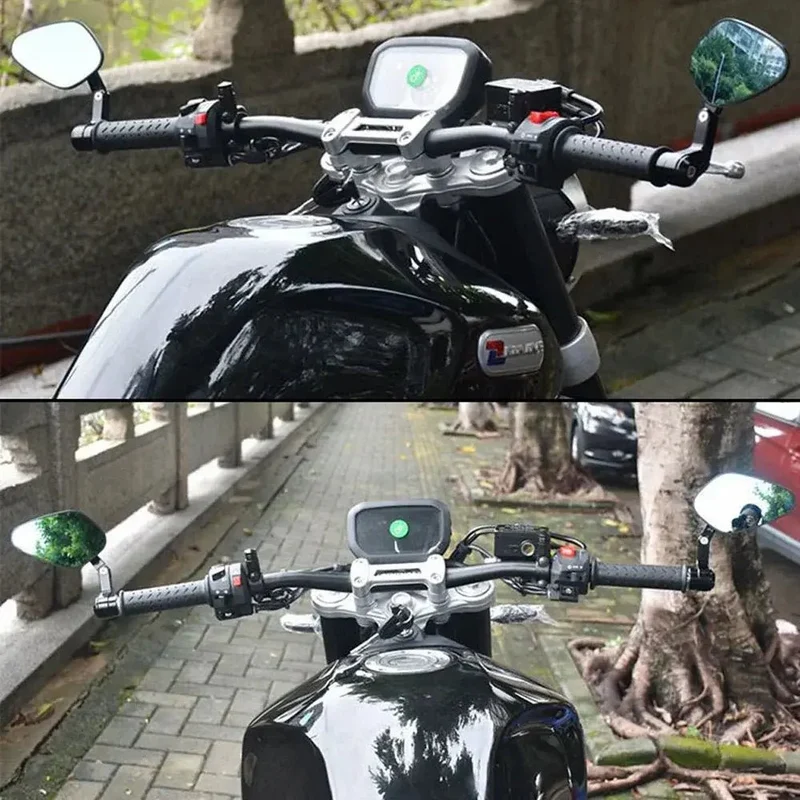 Guidon Moto Alu 28mm Plat - Confort et Style Cafe Racer