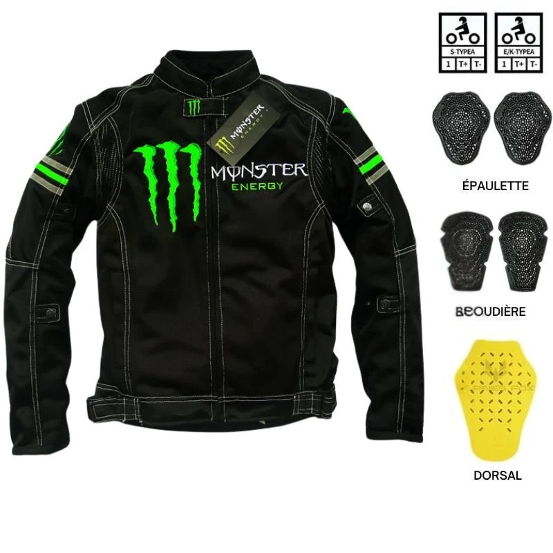 Blouson moto été | Monster