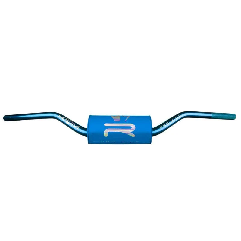 Guidon en aluminium haute performance KRM Pro Ride oversize diam 28,6mm | ALU bleu + mousse