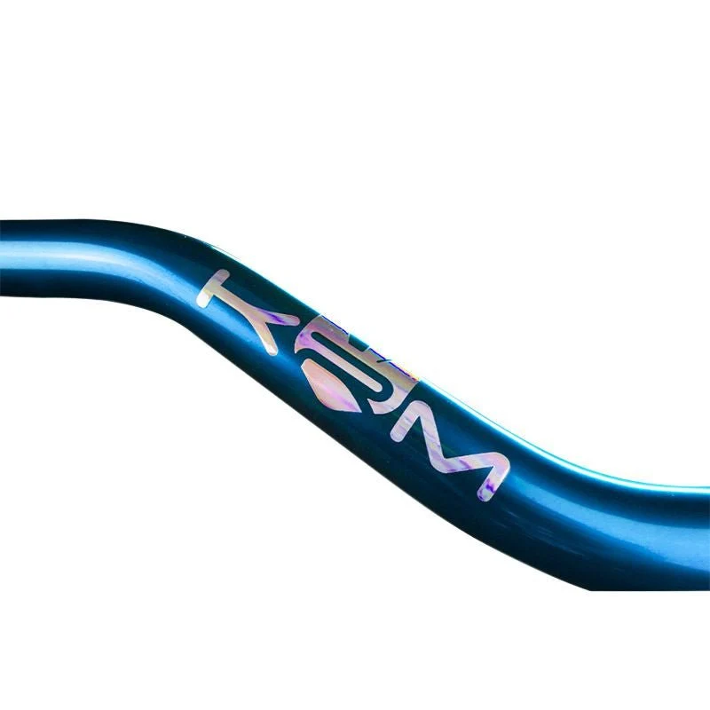 Guidon en aluminium haute performance KRM Pro Ride oversize diam 28,6mm | ALU bleu + mousse