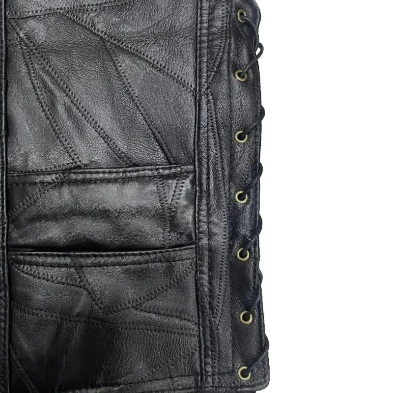 Gilet cuir biker harley - Southern Reaper