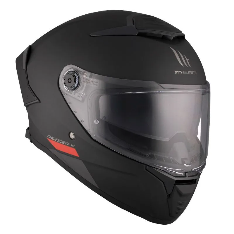 Casque moto integral | MT THUNDER 4 SV | Noir Mat