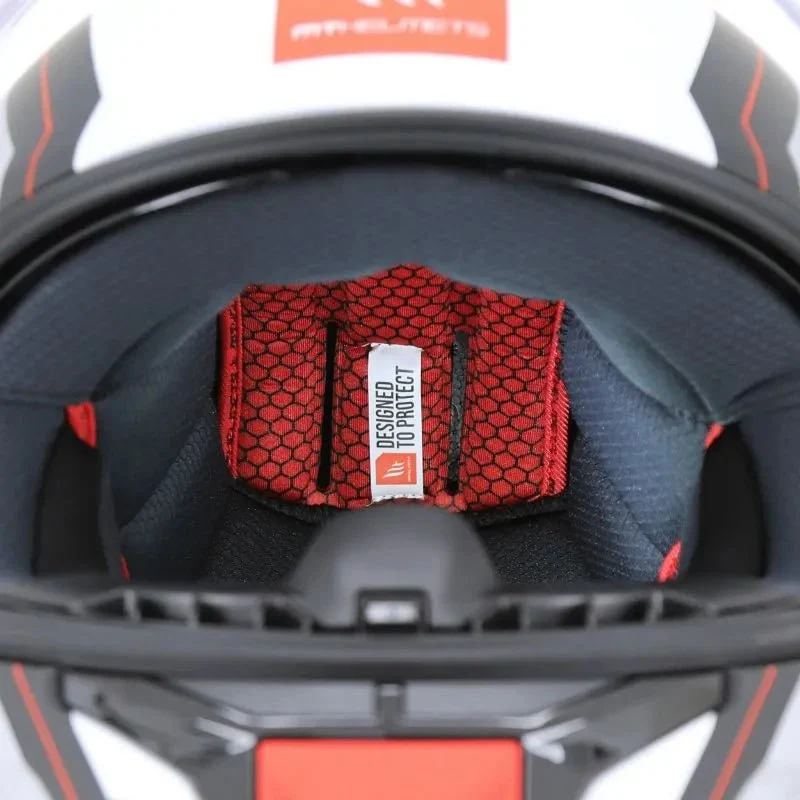 Casque moto integral | MT THUNDER 4 SV PENTAL | GRIS/ROUGE