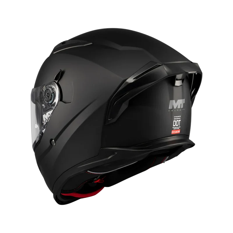 Casque moto integral | MT BRAKER SV A12 | Noir MAT