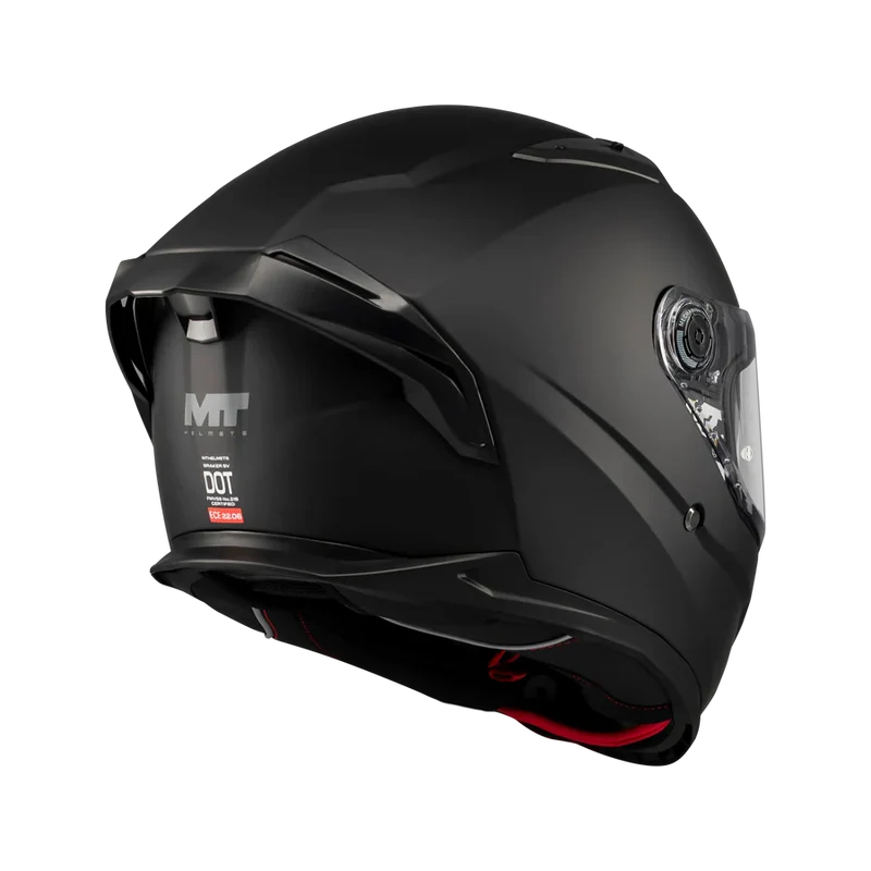 Casque moto integral | MT BRAKER SV A12 | Noir MAT