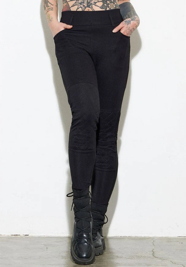 Pantalon Moto Femme KEVLAR | Taille Haute - VRODE™