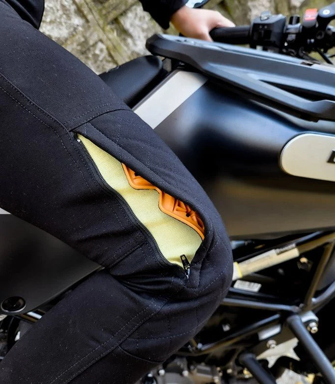 Pantalon Moto Femme KEVLAR | Taille Haute - VRODE™
