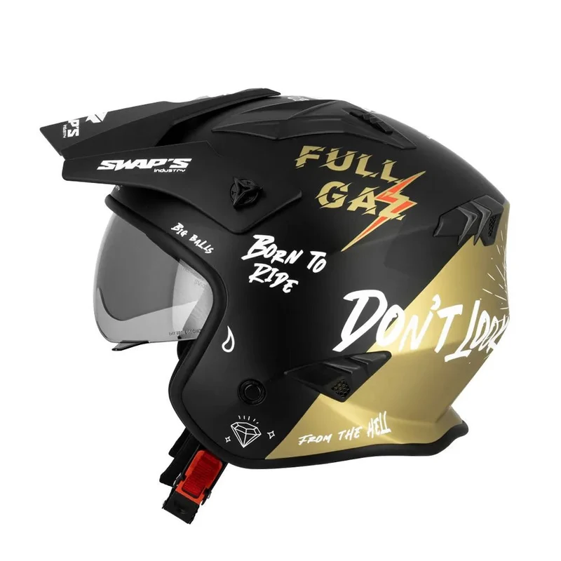 Casque Jet Trial/Quad - Swaps TROOPER | Edition limité FullGaz