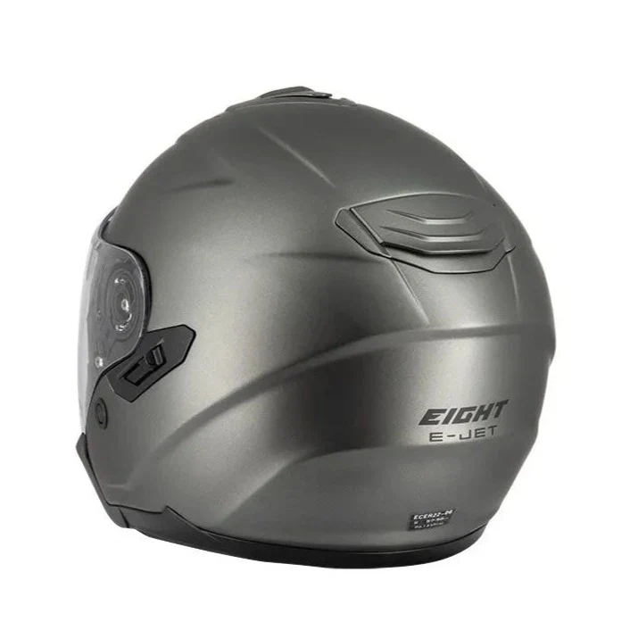 Casque moto Jet Fibre- S790 Titane