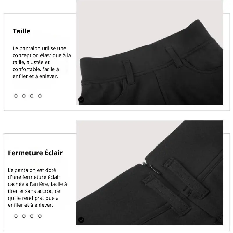 Pantalon Moto Femme Taille Haute Style Leggings | Kevlar + protection Niveaux 2