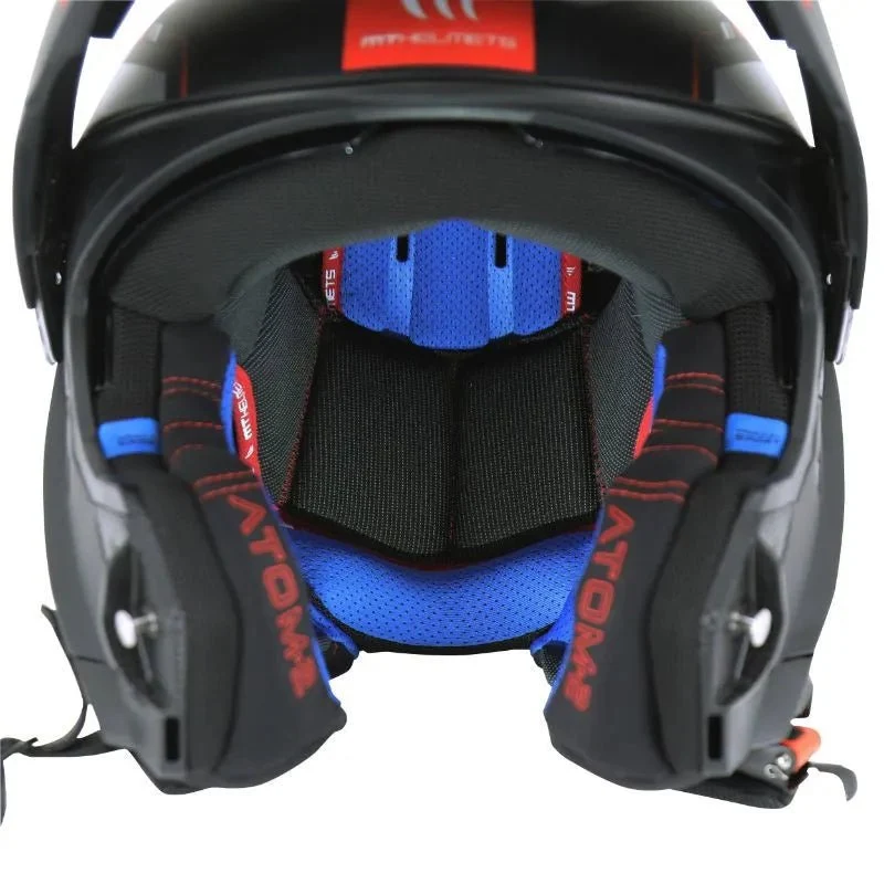 Casque modulable ATOM SV2 BAST D5 -NOIR/GRIS MAT (ECE 22.06)
