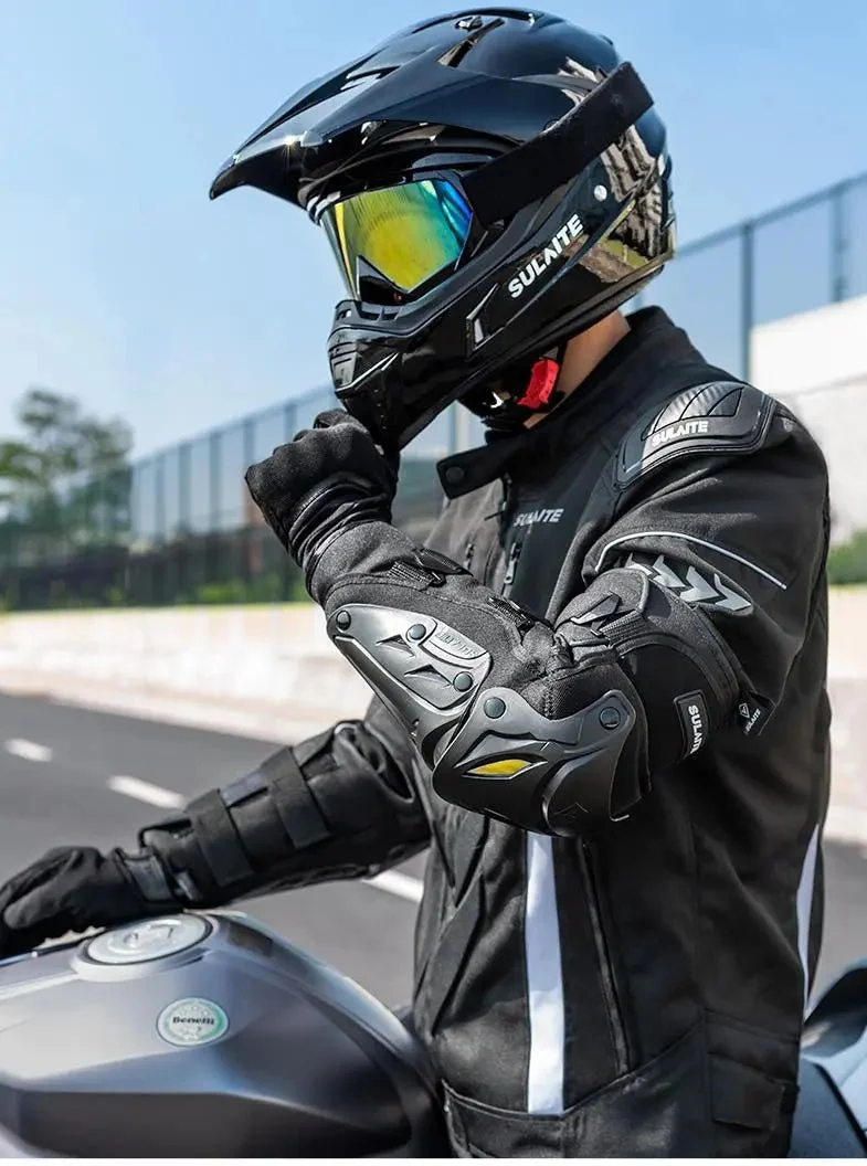 Kit protection moto Homologué CE-KP1 - Genouillère + coudière