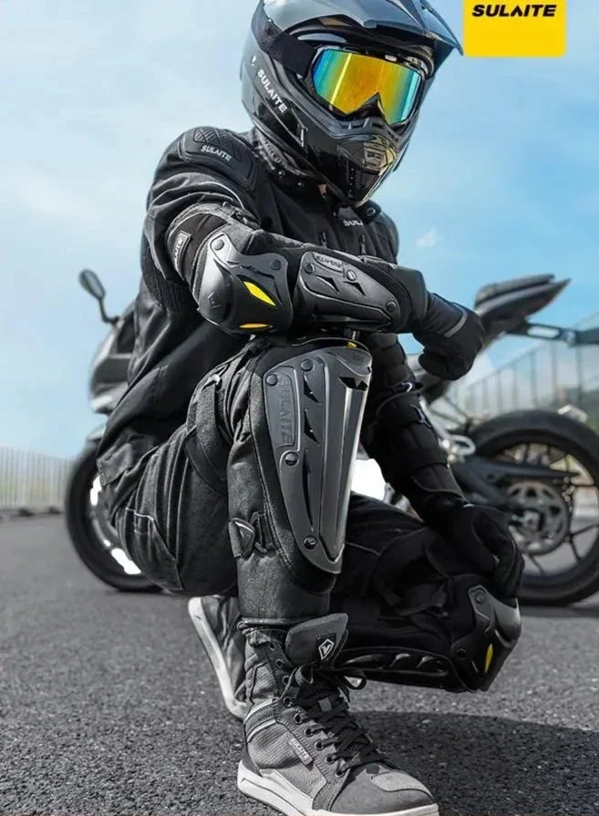 Kit protection moto Homologué CE-KP1 - Genouillère + coudière
