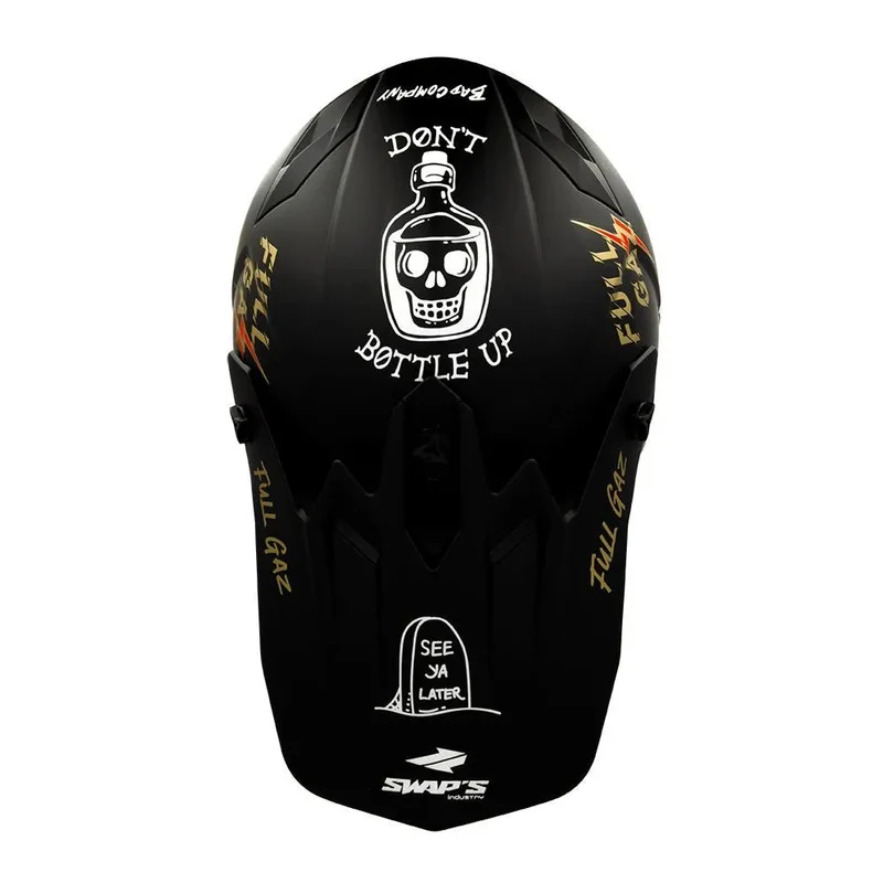 Casque moto cross - Faster FullGaz S849