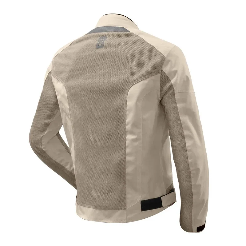 Blouson moto femme été - Aérow Flow Beige