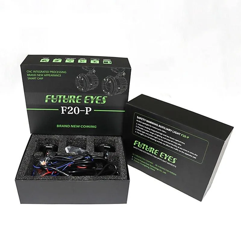 Phare additionnel moto puissant -F20P