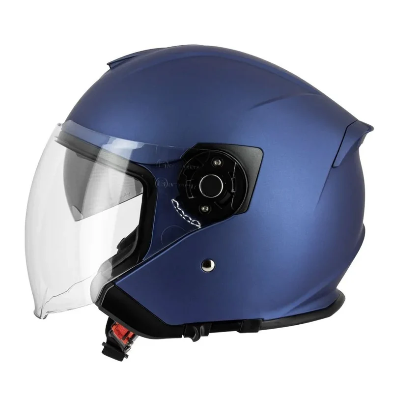 Casque Moto Jet Bleu pailleté | S770 KYLE