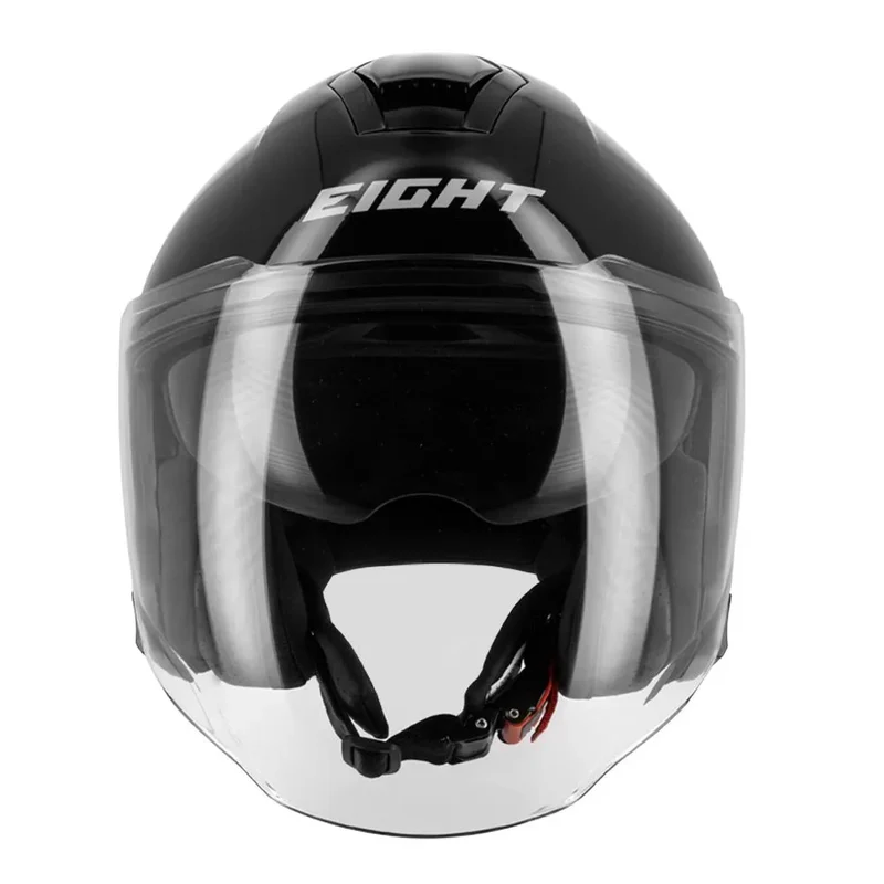 Casque jet Noir mat / Brillant - S771