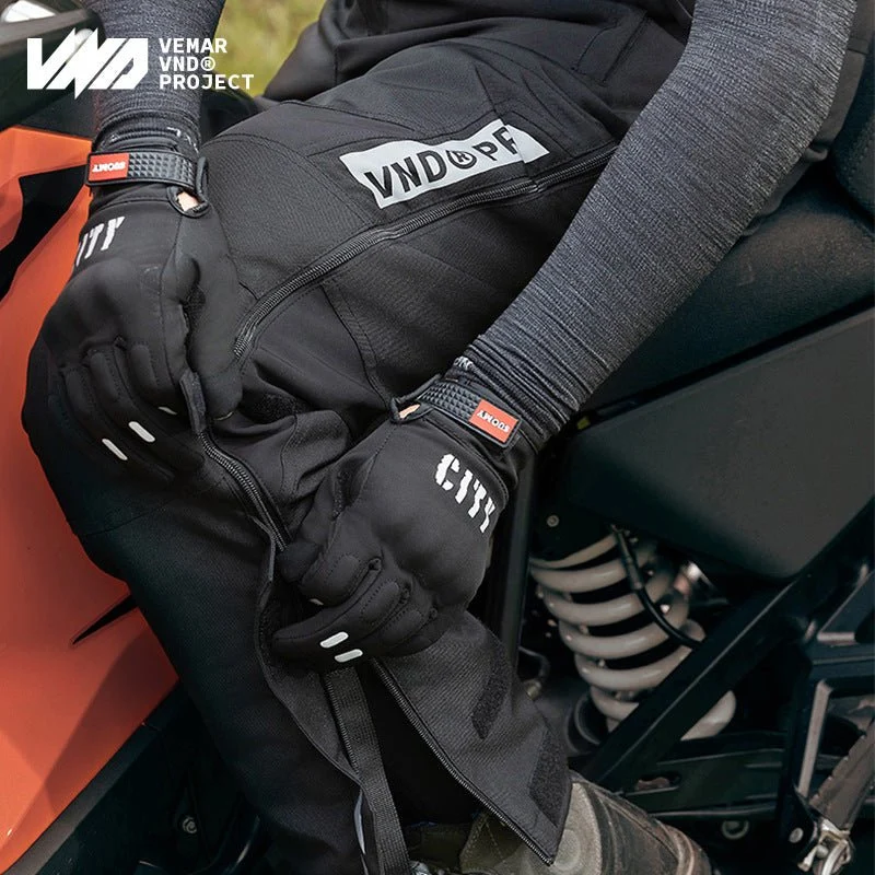 Sur Pantalon moto anti-pluie et froid Homme - Cordura™ & 3M Xerogel™
