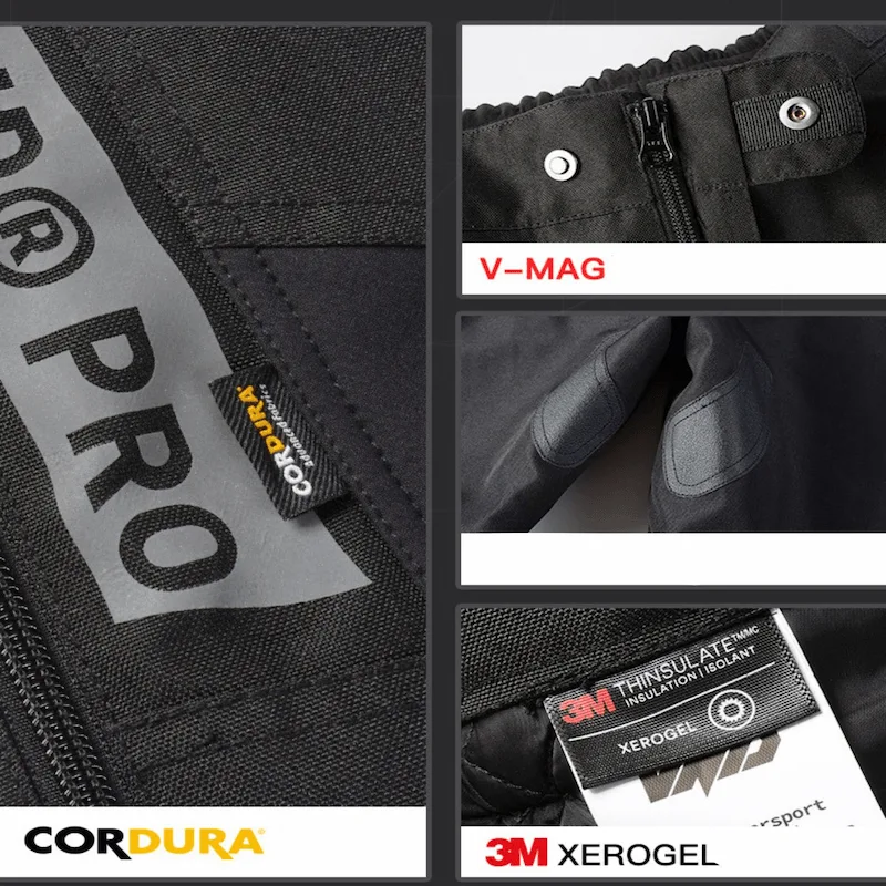 Sur Pantalon moto anti-pluie et froid Homme - Cordura™ & 3M Xerogel™