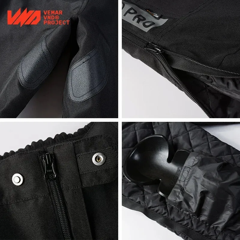 Sur Pantalon moto anti-pluie et froid Homme - Cordura™ & 3M Xerogel™