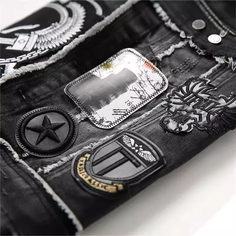 Veste Jeans Biker Sans Manche – Café Racer Original
