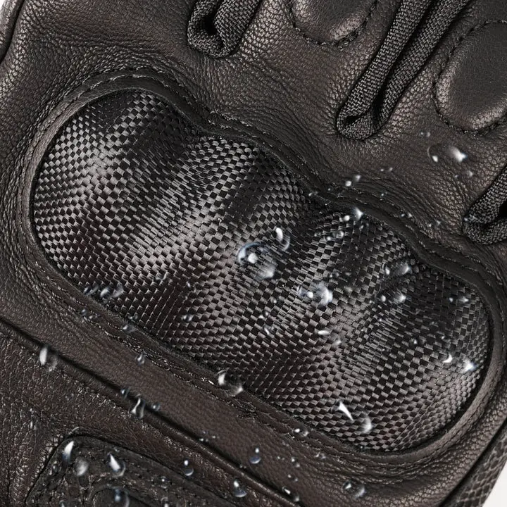 Gants Chauffants Moto carbone | RacerPro™