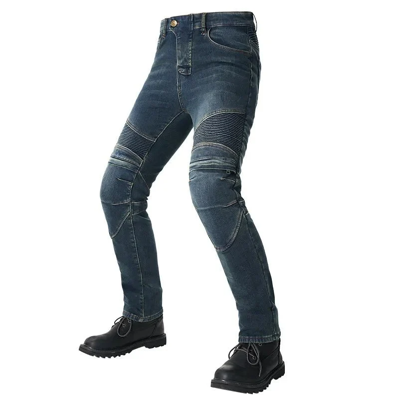 Jean Moto Hiver Homme Doublé Polaire | ThermalGear™