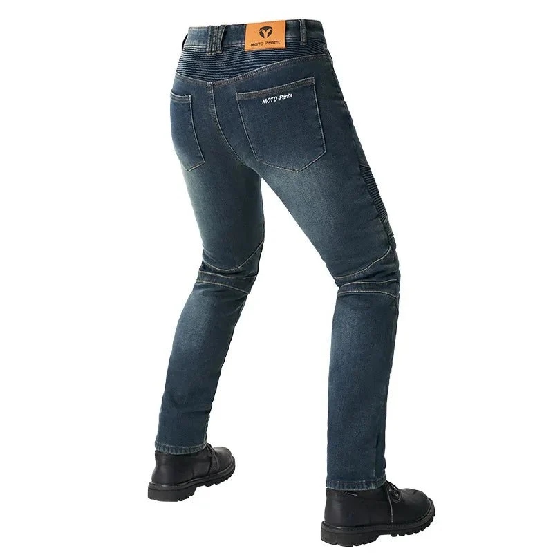 Jean Moto Hiver Homme Doublé Polaire | ThermalGear™
