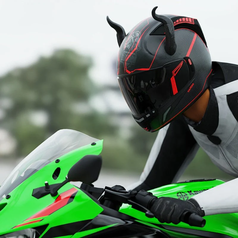 Corne casque moto XXL