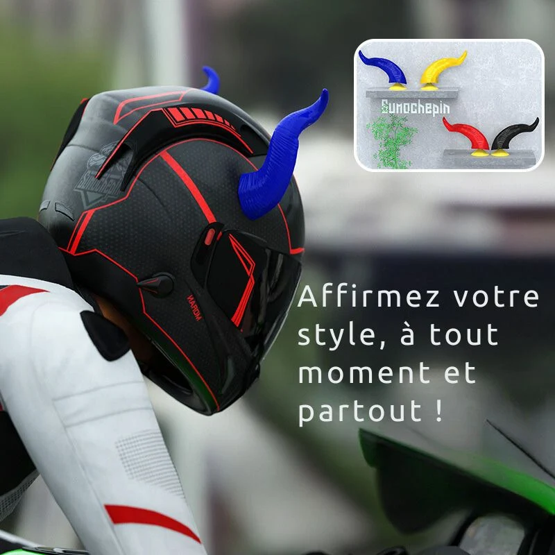 Corne casque moto XXL