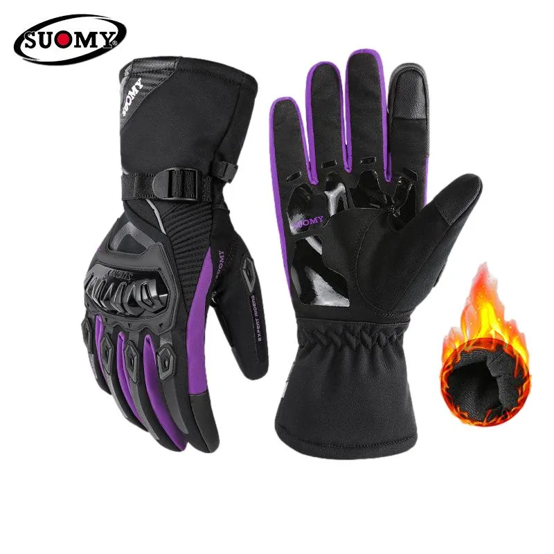 Gants Moto Hiver 100% Imperméables Femme