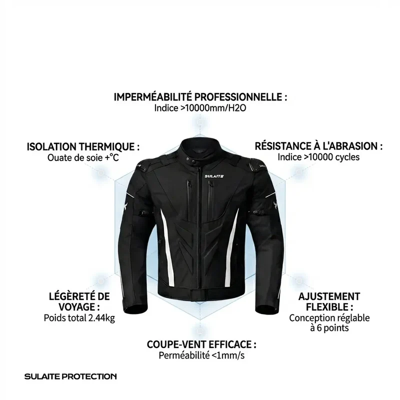 Blouson Moto 4 Saisons | SLT06 | SOLDES