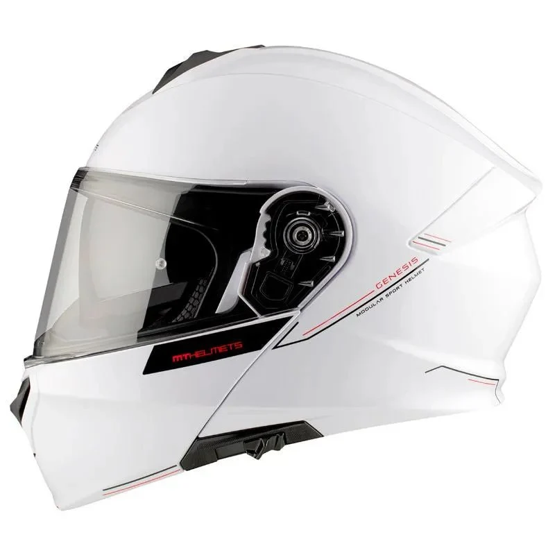 Casque Moto Modulable Touring | Genesis Blanc