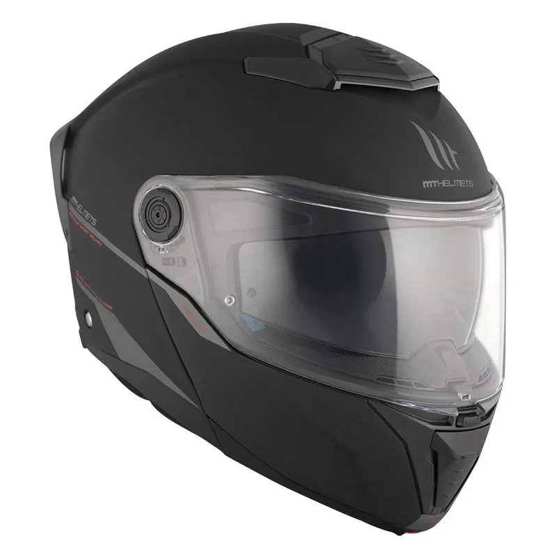 CASQUE MODULABLE MT ATOM 2 - NOIR MAT