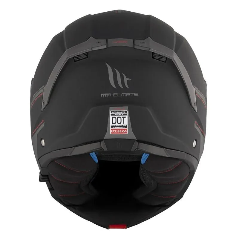 CASQUE MODULABLE MT ATOM 2 - NOIR MAT