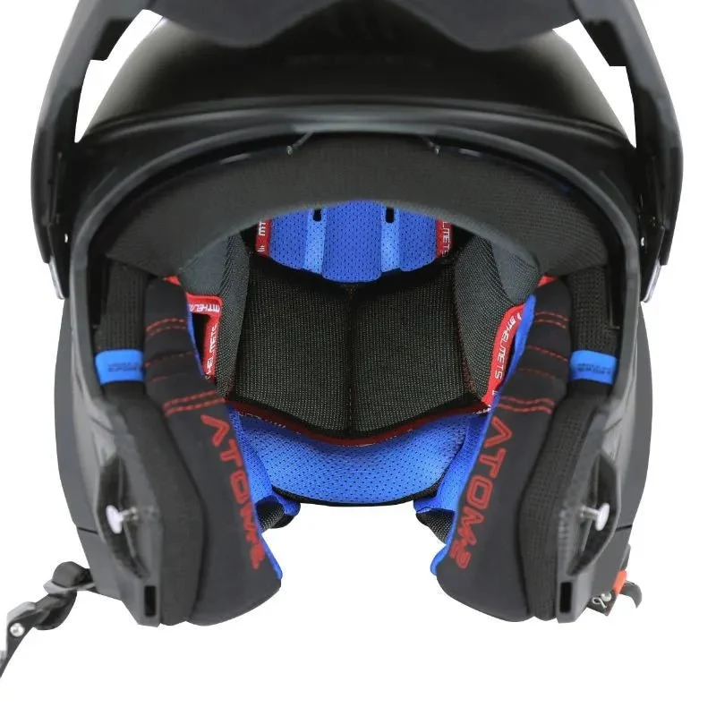 CASQUE MODULABLE MT ATOM 2 - NOIR MAT