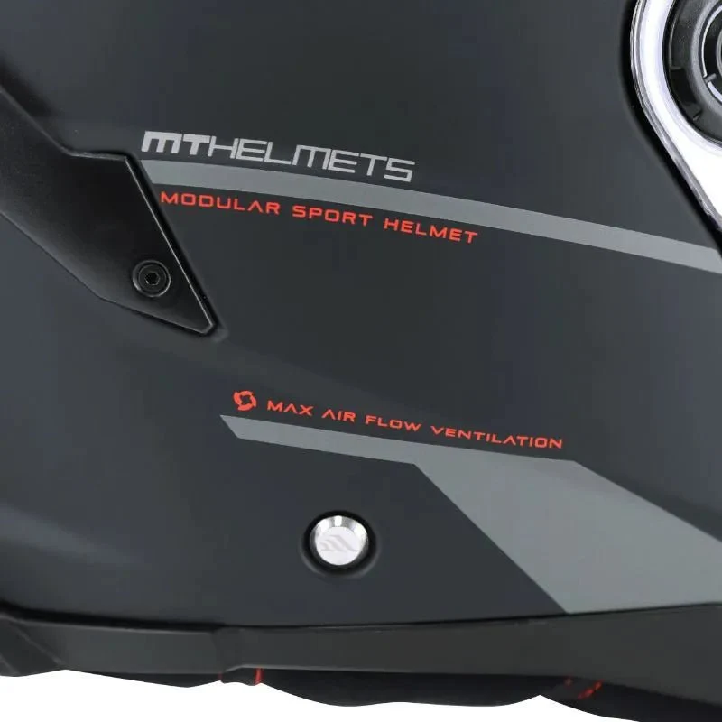 CASQUE MODULABLE MT ATOM 2 - NOIR MAT